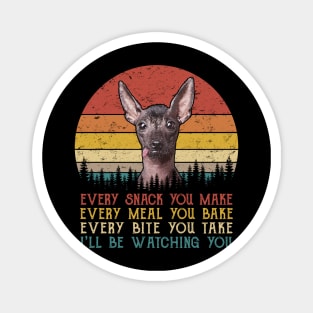 Vintage Every Snack You Make Every Meal You Bake Mexican Hairless Magnet